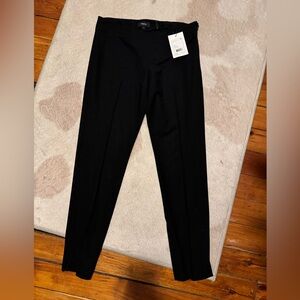 Theory Black Women's Straight Leg Pants (Never Worn, Tags on)
